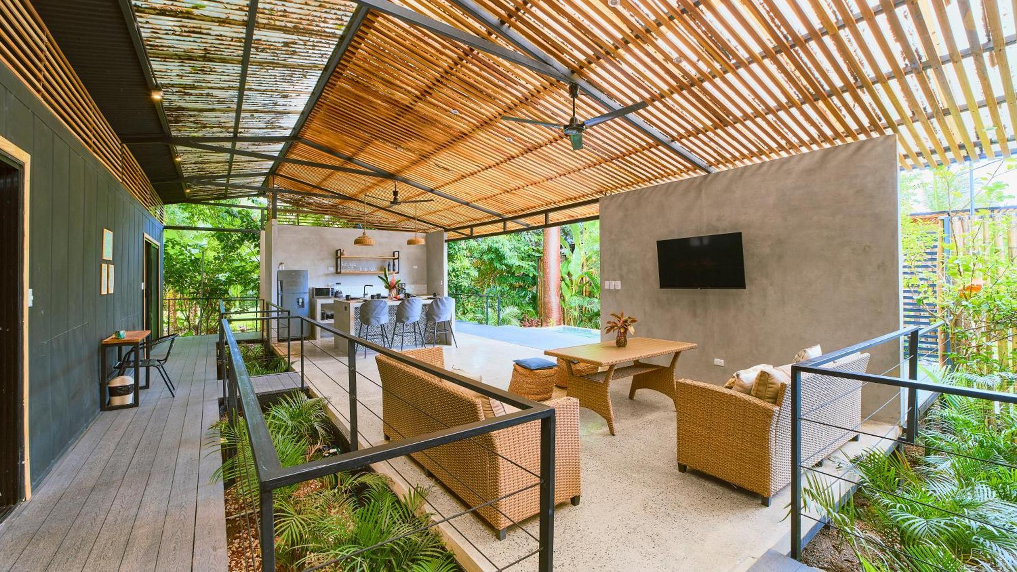 Al Caribe Sur Villa Puerto Viejo de Talamanca Bagian luar foto