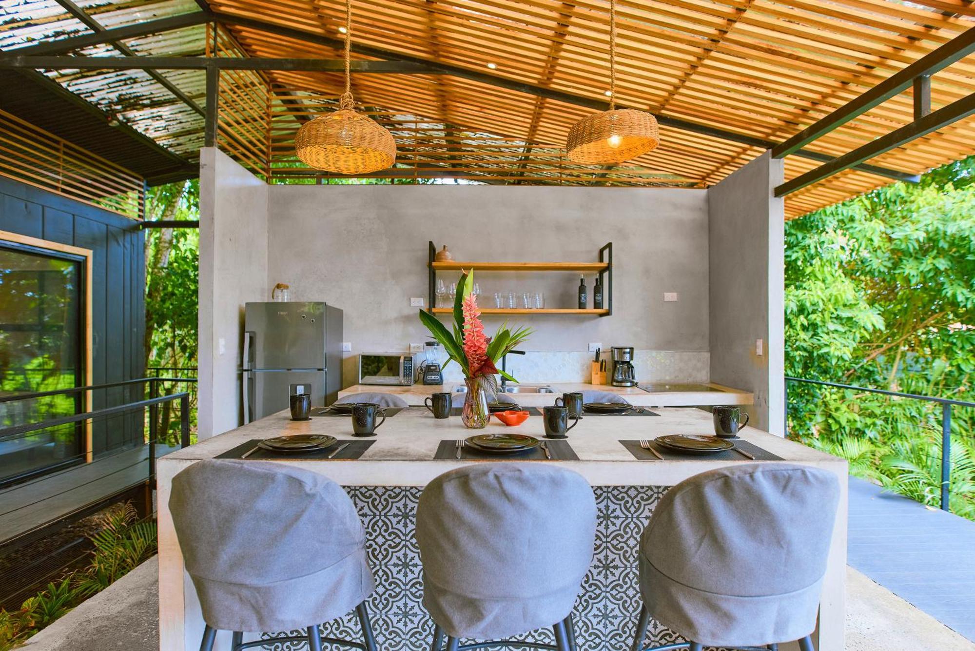 Al Caribe Sur Villa Puerto Viejo de Talamanca Bagian luar foto