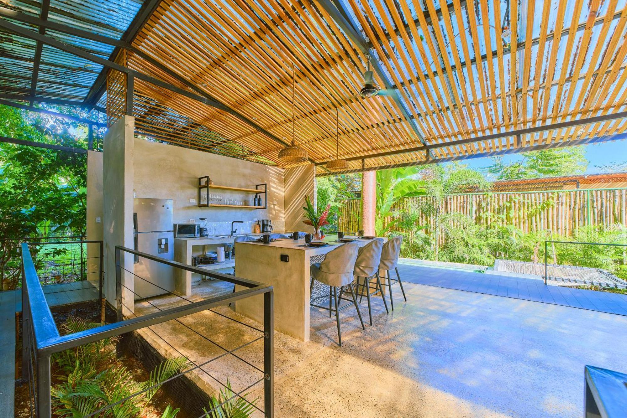 Al Caribe Sur Villa Puerto Viejo de Talamanca Bagian luar foto