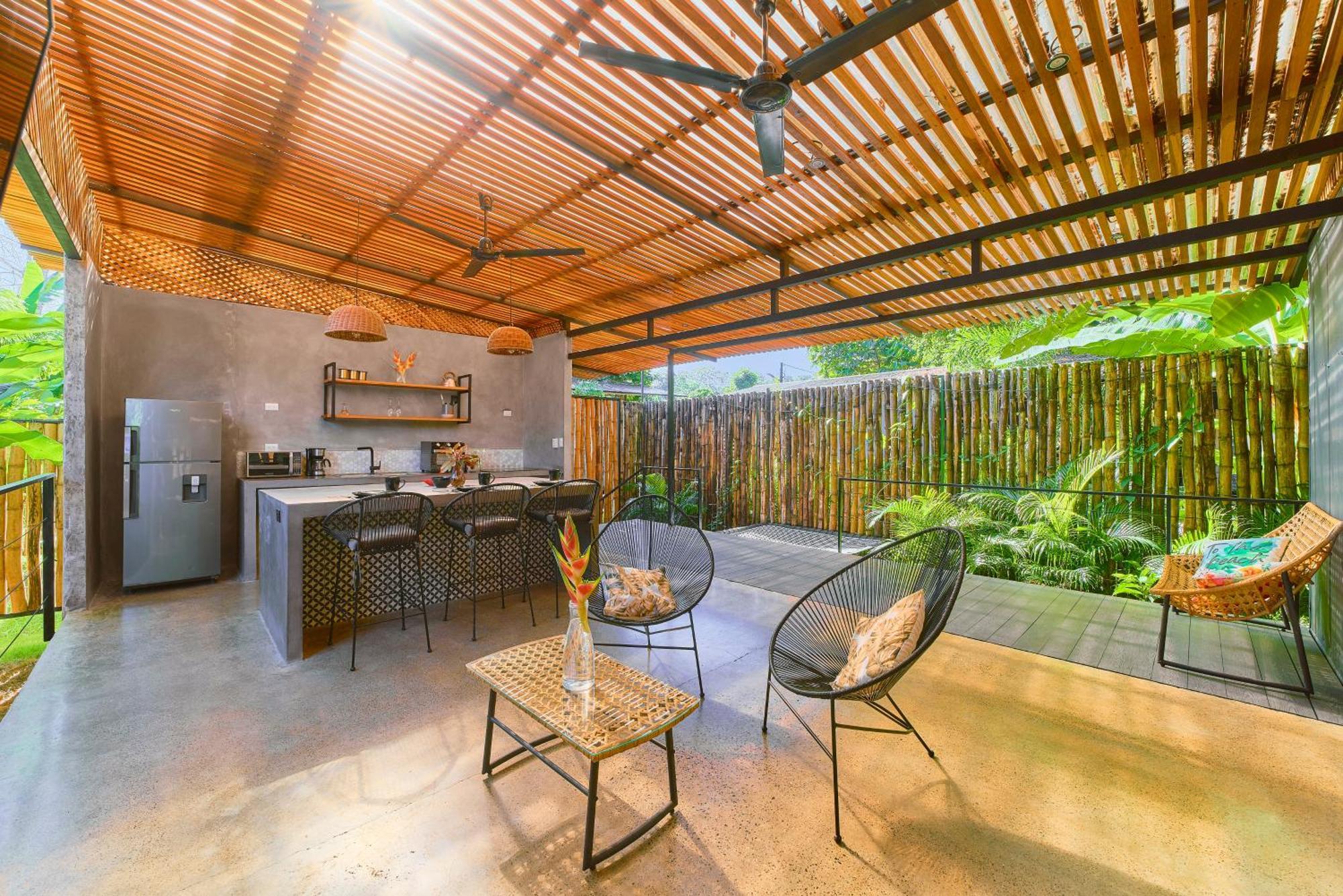 Al Caribe Sur Villa Puerto Viejo de Talamanca Bagian luar foto